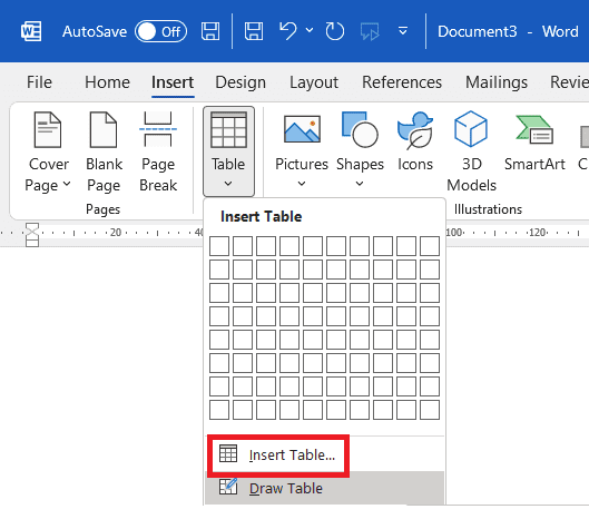 t1 How to Make Word Search Puzzle in Microsoft Word