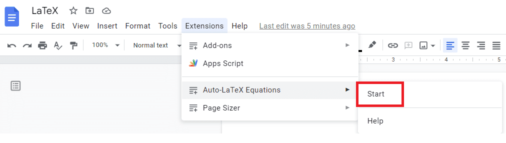 v2 How to Incorporate LaTeX into Google Docs