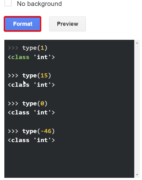 z6 How to Highlight Code Snippets in Google Docs