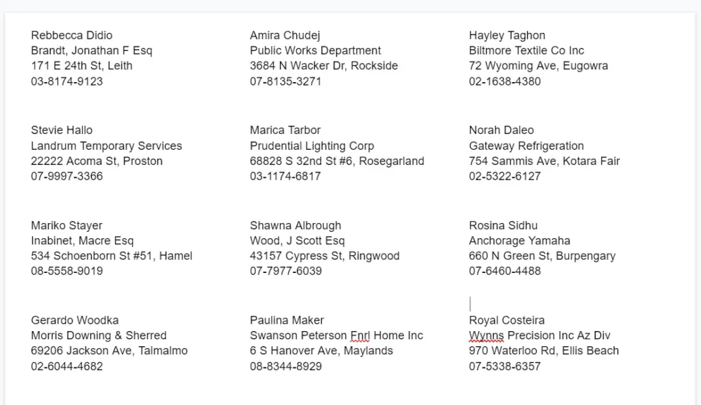 How to Make Mailing Labels in Google Docs Vegadocs
