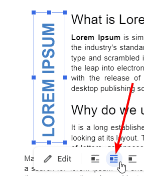 n6 How to Create Vertical Text in Google Docs