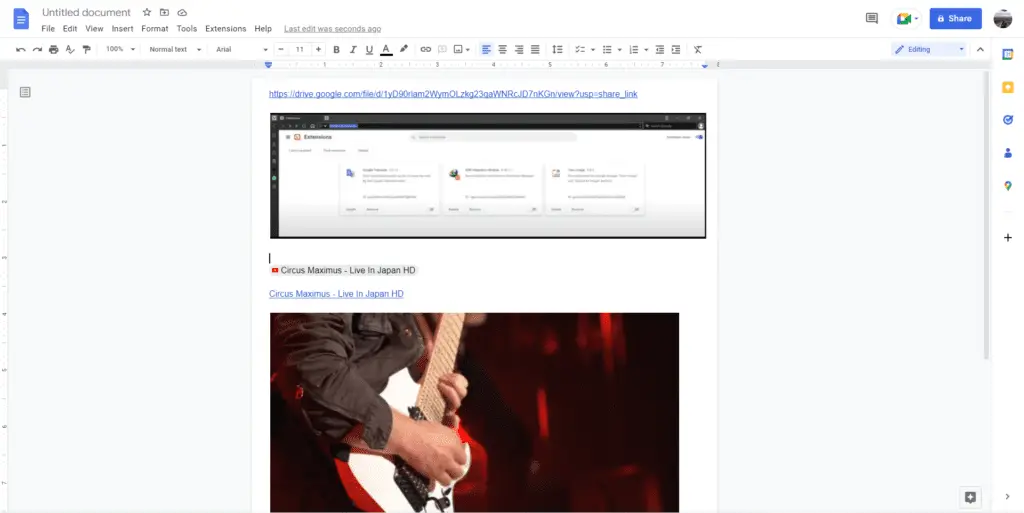 vcov How to Insert Your Video and YouTube in Google Docs