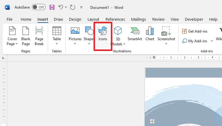 Image 048 How to Insert Icons to Microsoft Word