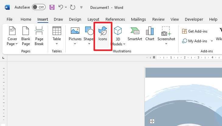 Image 048 How to Insert Icons to Microsoft Word