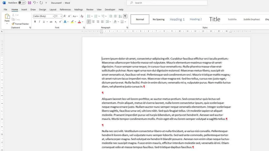 How to Remove Section Breaks in Microsoft Word