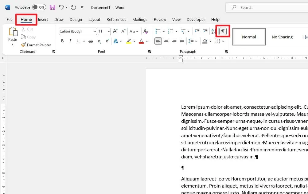 Image 039 How to Remove Section Breaks in Microsoft Word
