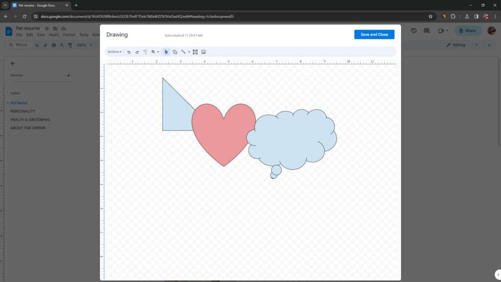 How to Add Shape in Google Docs How to Add Shape in Google Docs