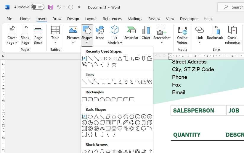 How to Draw a Line in Microsoft Word Document How to Draw a Line in Microsoft Word Document