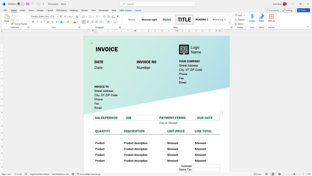 How to Make Template in Microsoft Word How to Make Template in Microsoft Word