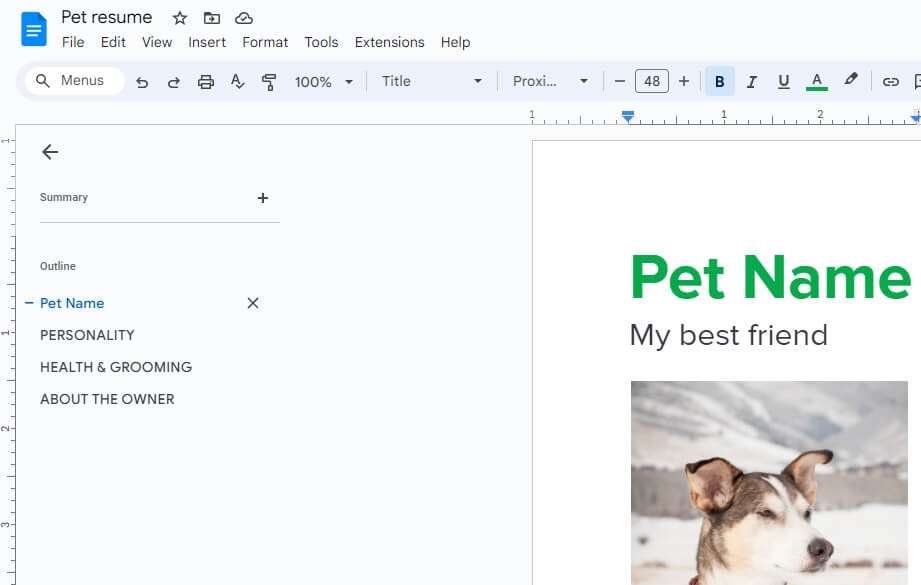 How to Remove a Header in Google Docs