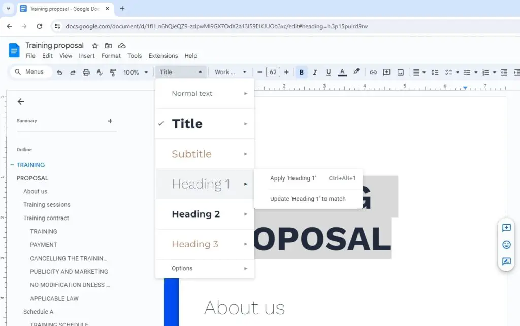 Image 082 How to Add Headings in Google Docs